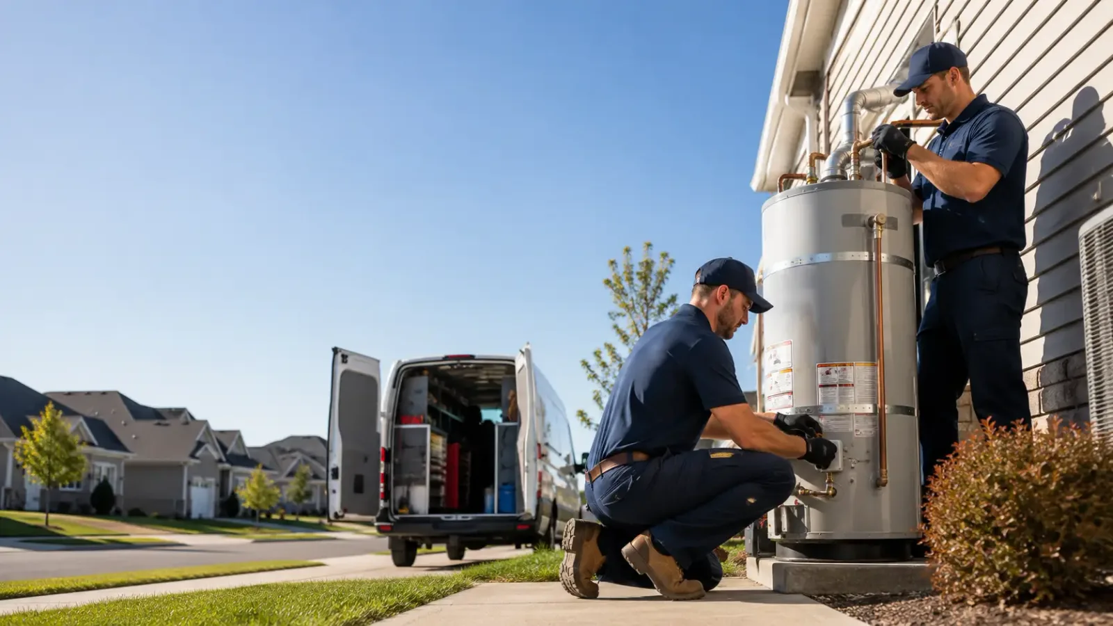 Water Heater Installation in Marshall, WA